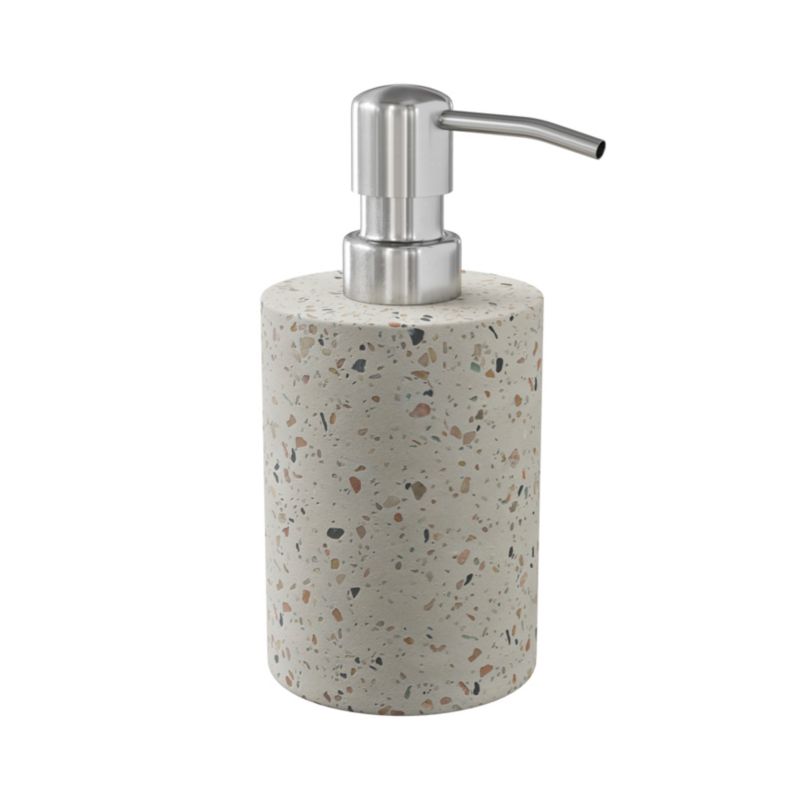 Sæbedispenser Terrazzo 220 ml Beige 80x165 mm