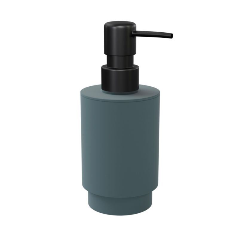 Sæbedispenser 200 ml Mat Grøn ABS 7x7x15,8 cm