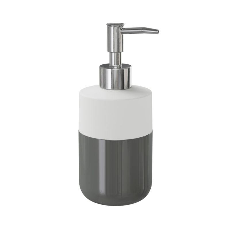 Sæbedispenser Koros Antracit Keramik 370 ml