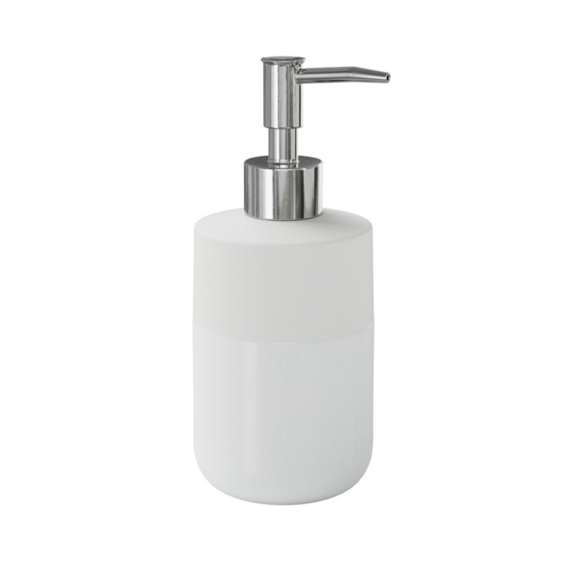 Keramisk Sæbedispenser Koros Hvid 370 ml | 5059340204284