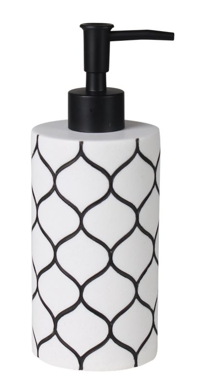 Splendid Net hvid sæbedispenser