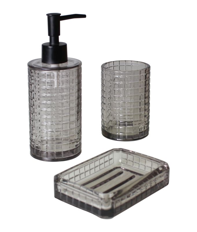 Splendid Square sæbedispenser i glas