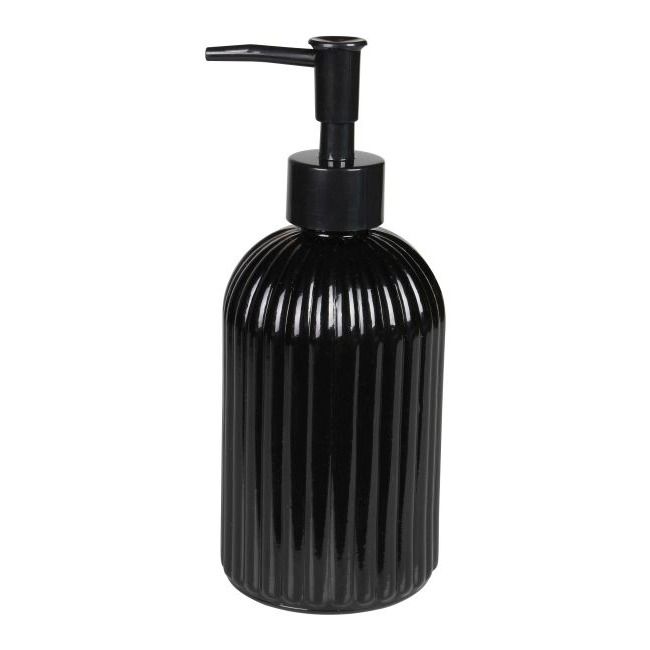 Sæbedispenser i Glas Sort 5903754809606