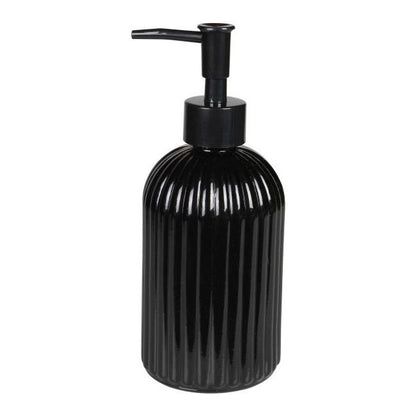 Sæbedispenser i Glas Sort 5903754809606