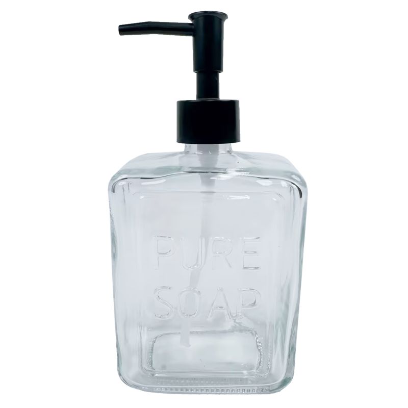Gennemsigtig Sæbedispenser 550 ml Glas