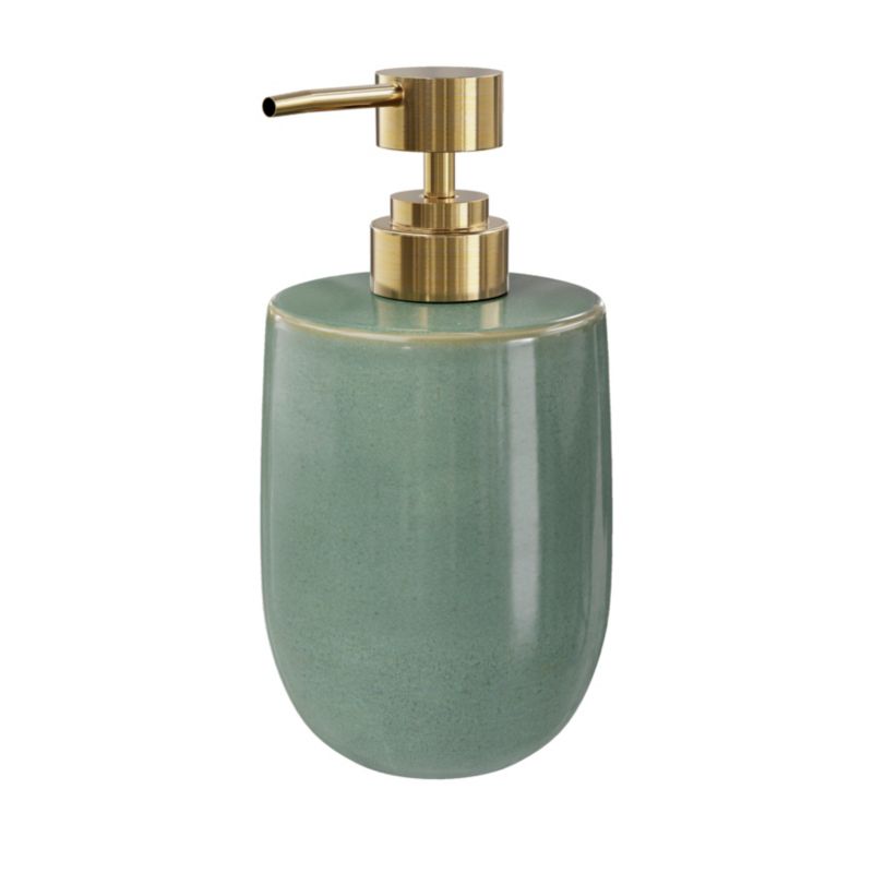 Sæbedispenser Boann Grøn Keramik 16,7 cm