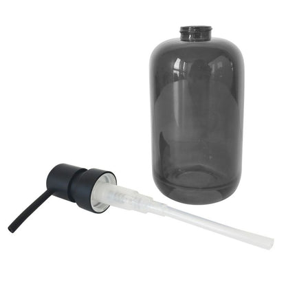 Sæbedispenser Levanna Dymet Grå Glas 18,5 cm