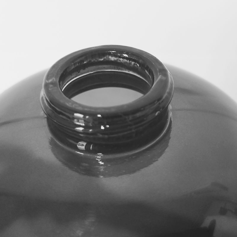 GoodHome Levanna sæbedispenser i røgfarvet glas