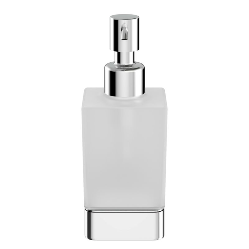 Vægmonteret Sæbedispenser Teesta 17,4 cm Krom Effekt | 5063022507372