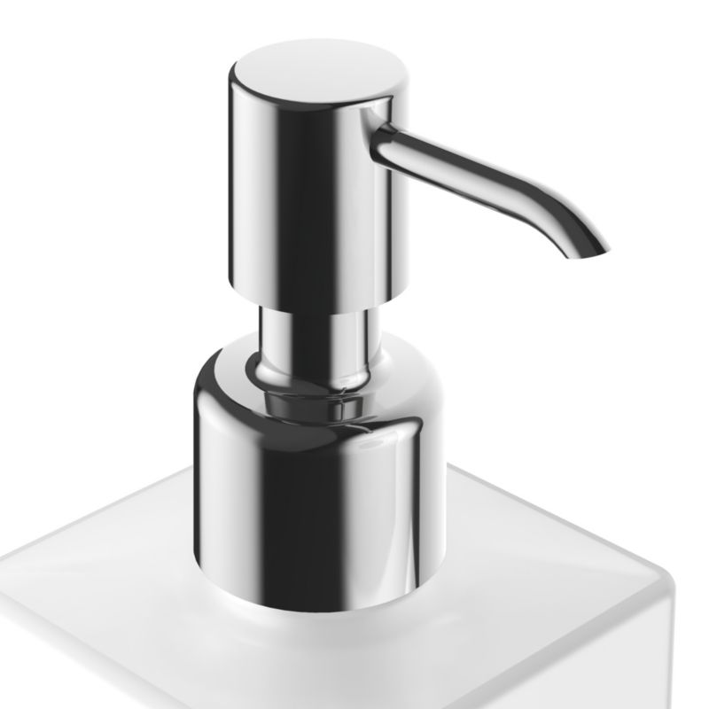 Vægmonteret Sæbedispenser Teesta 17,4 cm Krom Effekt | 5063022507372