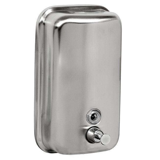 Masterline sæbedispenser i satin‑nikkel