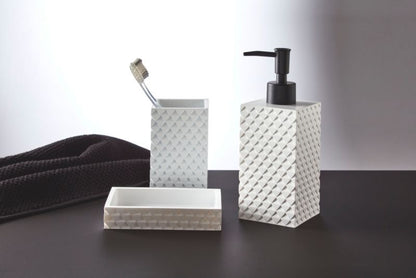 Sæbedispenser Armo 7x7x18,5 cm Hvid Keramik
