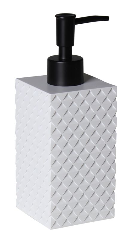 Sæbedispenser Armo 7x7x18,5 cm Hvid Keramik