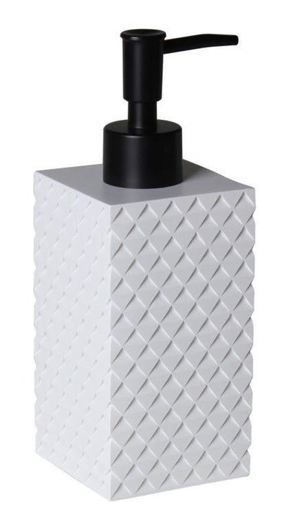 Sæbedispenser Armo 7x7x18,5 cm Hvid Keramik