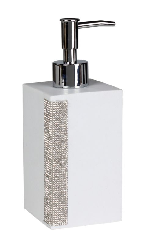Sæbedispenser Chiq 7x7x18 cm Hvid