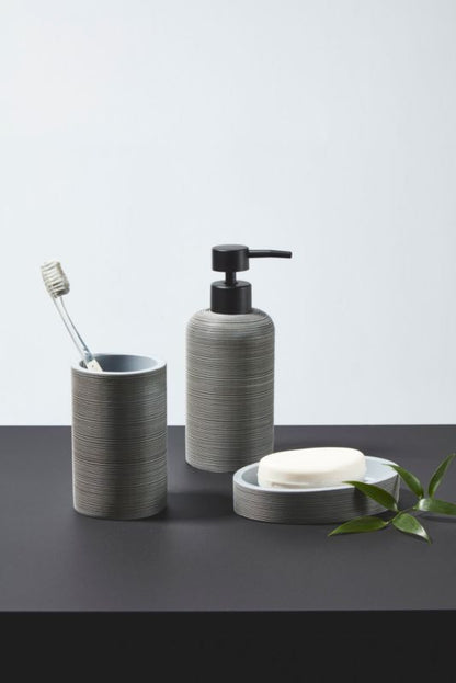 Sæbedispenser Giro 7x17,5 cm Grå