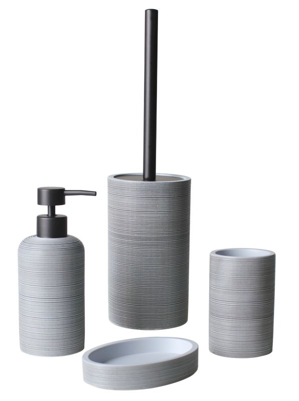 Sæbedispenser Giro 7x17,5 cm Grå