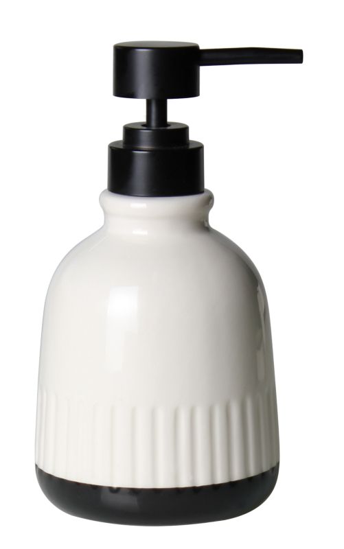 Keramisk Sæbedispenser Hvid 17,5 cm