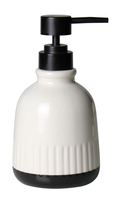 Keramisk Sæbedispenser Hvid 17,5 cm