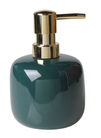 Sæbedispenser Lido Grøn Keramik 8x8x13 cm