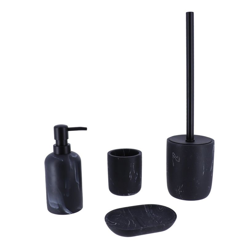 Sæbedispenser Everist Sort Marmor 300 ml
