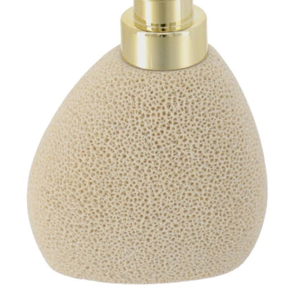 Sæbedispenser LUMI Sandbeige med Porøs Struktur 200 ml | 3664323172874