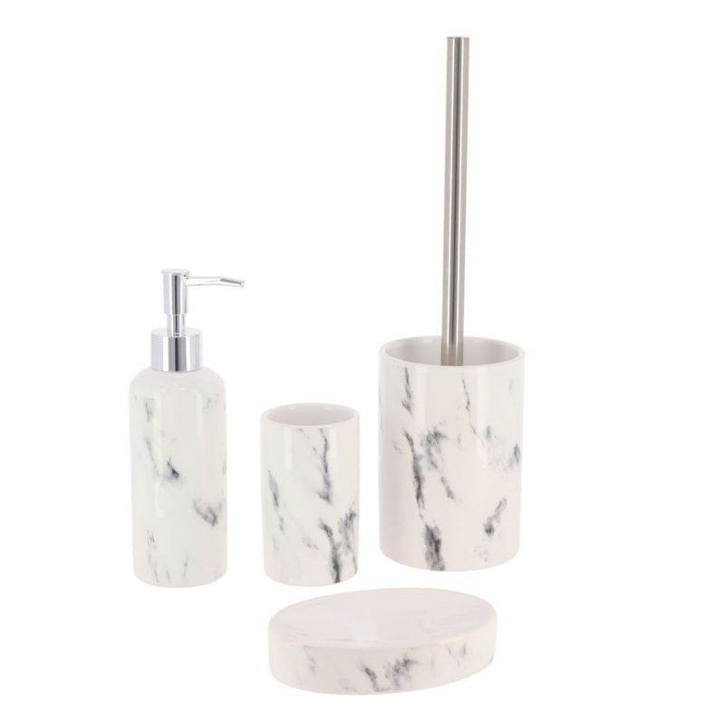 Sæbedispenser Nardi Marble Hvid Dolomit 260 ml 1 stk. | 3664323115239