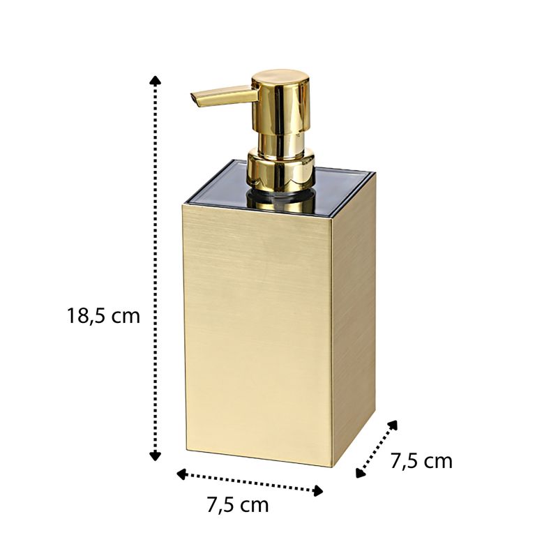 Sæbedispenser Gylden Polystyren 18,5 cm 1 stk.