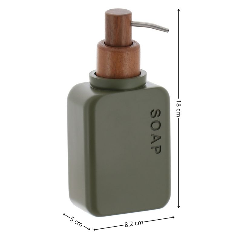Sæbedispenser Salva Oliven 300 ml Grøn 1 stk. | 3667421008014