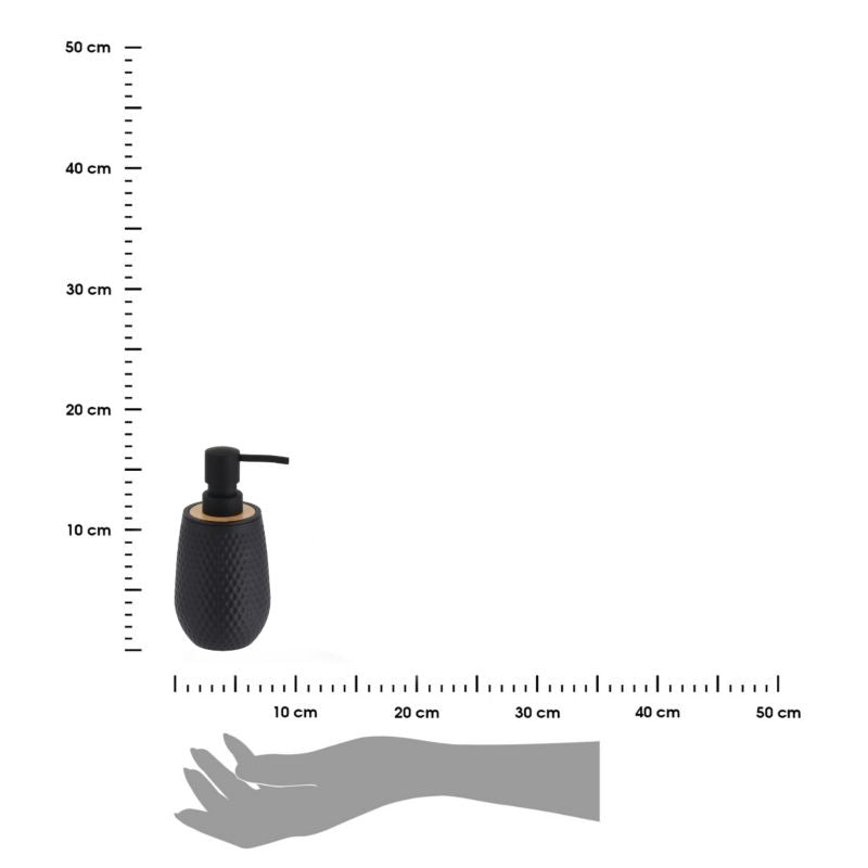 Sæbedispenser Tova 280 ml Sort