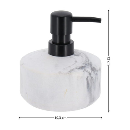 Sæbedispenser med Marmoreffekt Hvid 175 ml 3667421009233