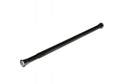 Brusestang til Forhæng Justerbar 140-250 cm Sort 27 mm
