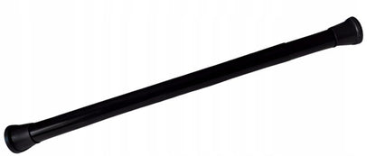 Brusestang til Forhæng Justerbar 140-250 cm Sort 27 mm