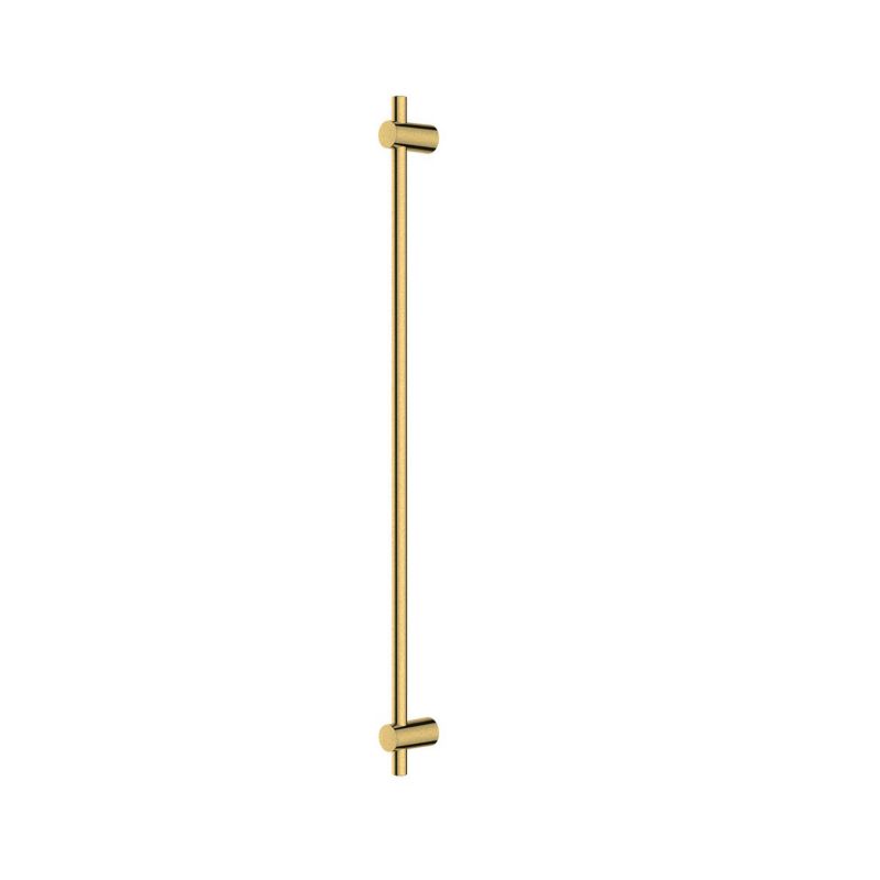 Brusevægstang 90 cm Børstet Guld Justerbar ABS
