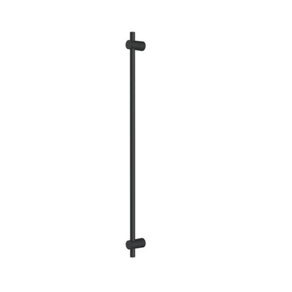 Bruserstang 90 cm Sort Mat ABS med Justerbart Beslag