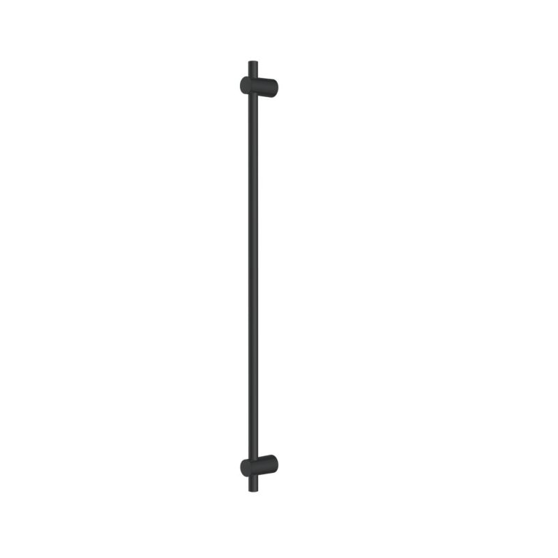 Bruserstang 90 cm Sort Mat ABS med Justerbart Beslag