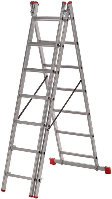Hillagi 3 x 7 aluminiumsstige