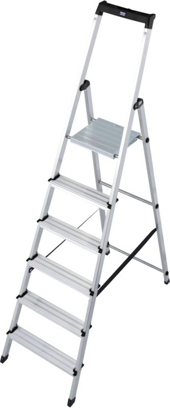 6-trins sammenklappelig aluminiumsstige Krause Solidy