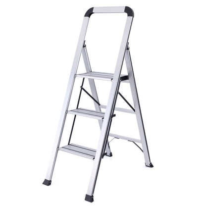 Aluminiumsstige Skiva SLIM 3 trin med hylde, 1 stk