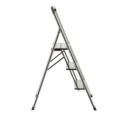 Aluminiumsstige Skiva SLIM 3 trin med hylde, 1 stk