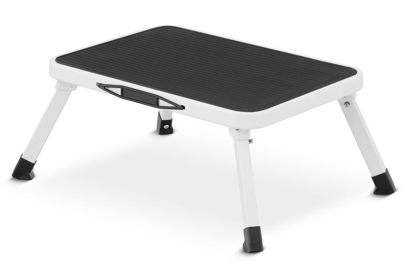 Foldbar husholdningsstige med trin og platform HIGHER 150 kg, 1 stk