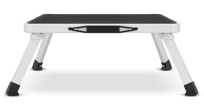Foldbar husholdningsstige med trin og platform HIGHER 150 kg, 1 stk