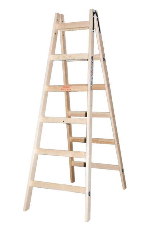 Træstige Natur Garden 2 x 6 trin