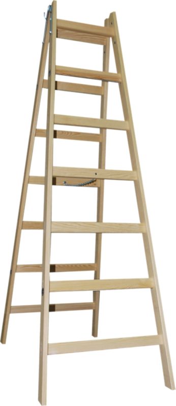 Træstige Natur Garden 2 x 6 trin