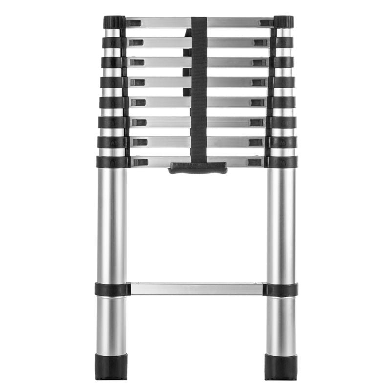 KADAX teleskopisk aluminiumsstige HOME 2,6 m med 9 trin, 1 stk.