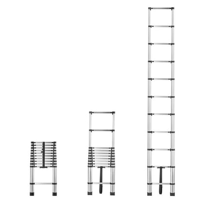 KADAX teleskop-aluminiumstige HOME 3,2 m med 11 trin, 1 stk.