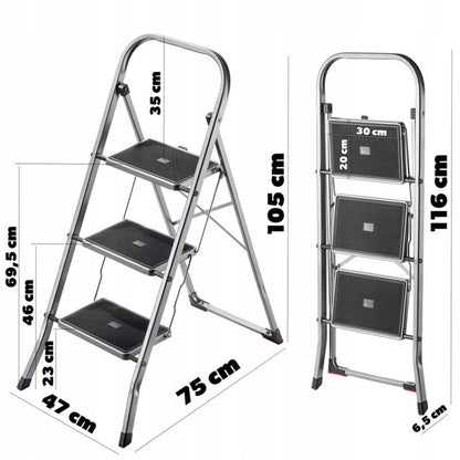 KADAX trinstige i aluminium 150 kg