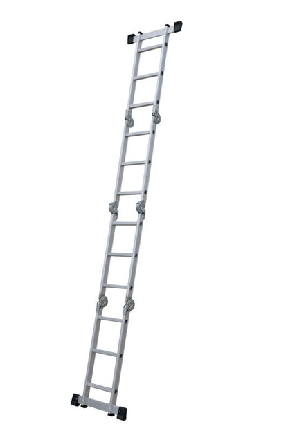 Skiva 4x3 aluminiumsledestige med platform – 1 stk