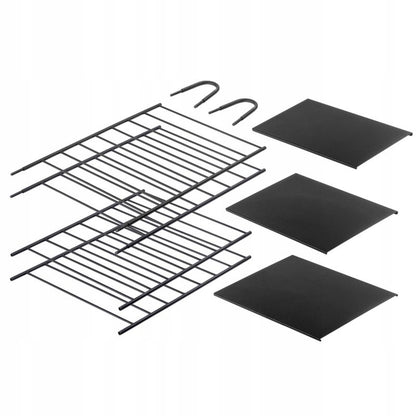 Kadax sort metal have-stige til planter 172 cm, 1 stk.