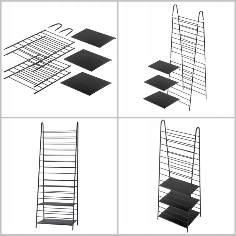Kadax sort metal have-stige til planter 172 cm, 1 stk.